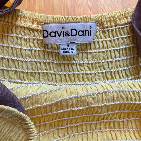 Davi & Dani Colorblock Tiered Maxi Dress - Size Small - Boho, Vacation, Beach - Picture 14 of 16